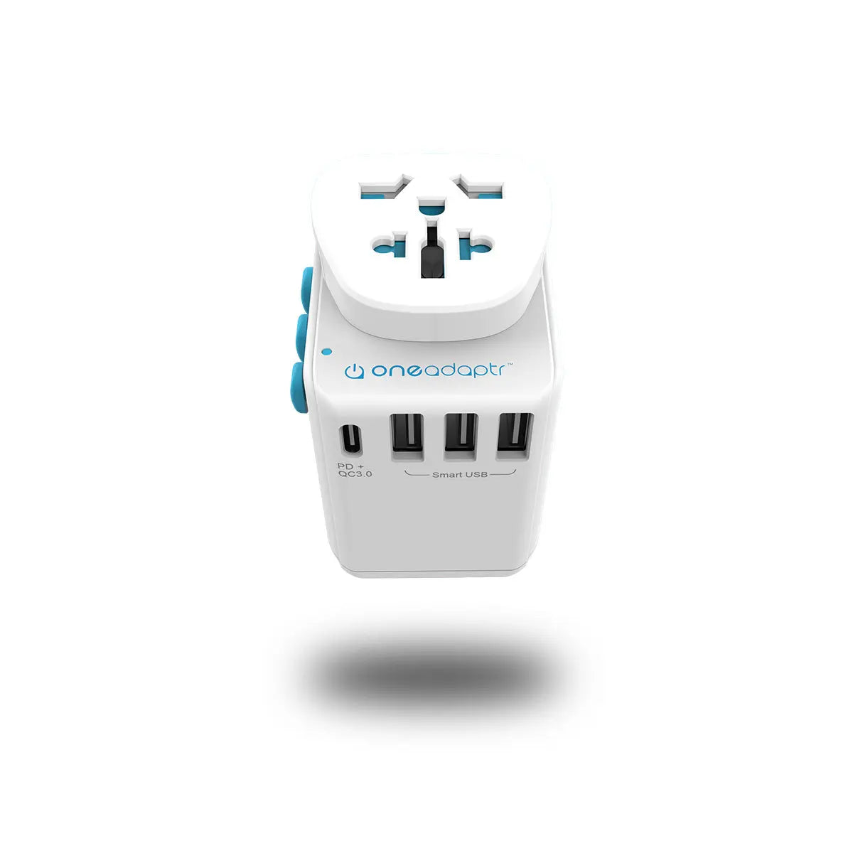 Oh!Teq® | OneWorld International Travel Adapter with GaN USB-C Charger OneAdaptr