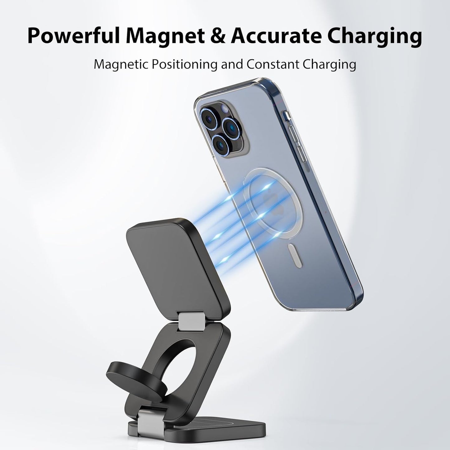 Oh!Teq® | Foldable 3 in 1 Travel Charging Station Oh!Teq