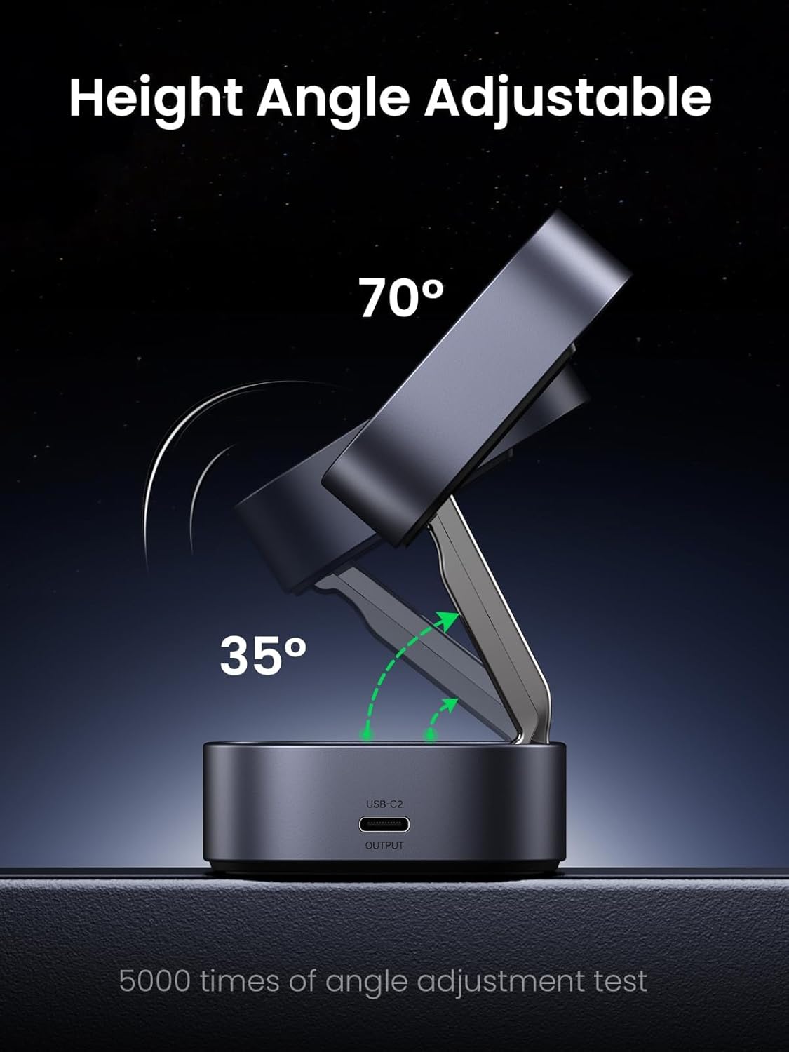 Oh!Teq® | UGREEN Qi2 Magnetic Foldable Charging Station 2-in-1 Oh!Teq