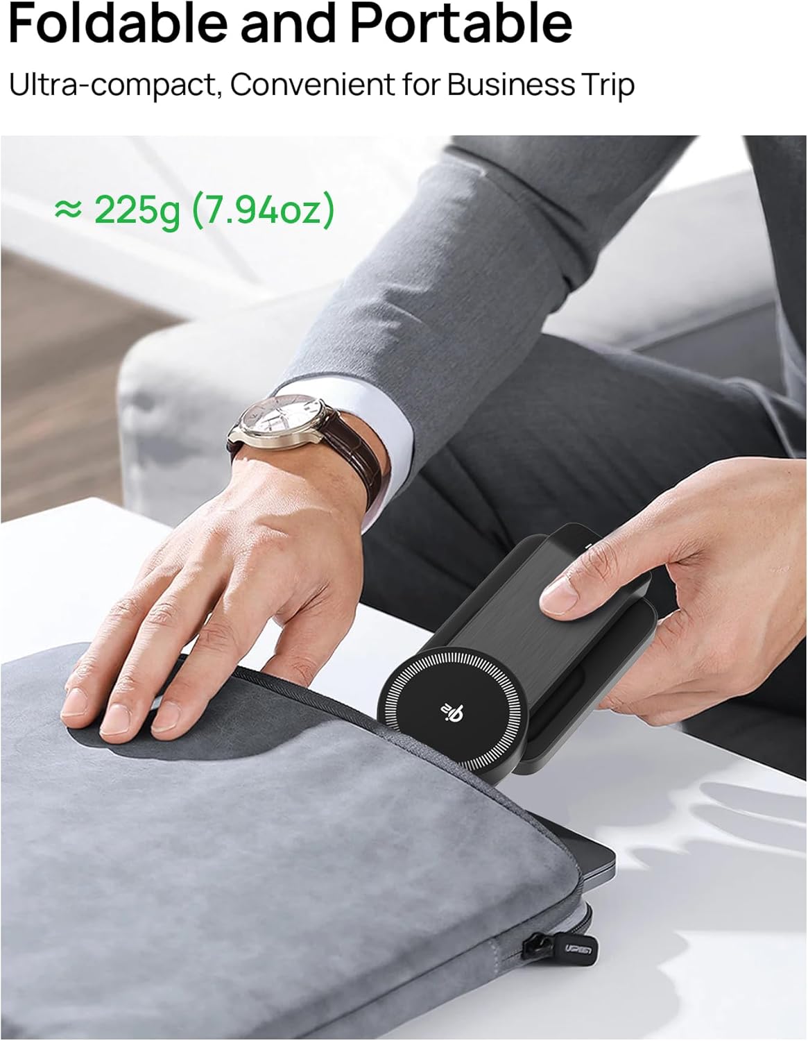 Oh!Teq® | SODI Qi2 3-in-1 Magnetic Wireless Charging Station Oh!Teq