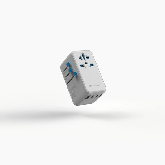 Oh!Teq® | OneWorld International Travel Adapter with GaN USB-C Charger OneAdaptr