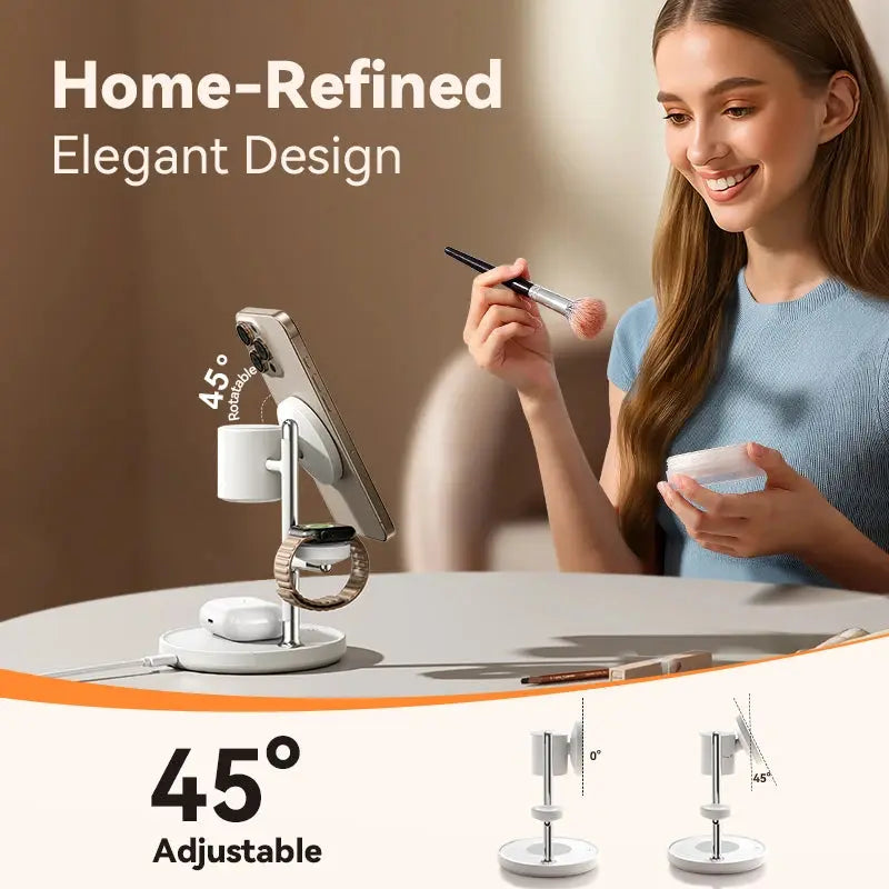 Oh!Teq® | Joyroom 15W Qi2 4-in-1 Mag Charger Oh!Teq