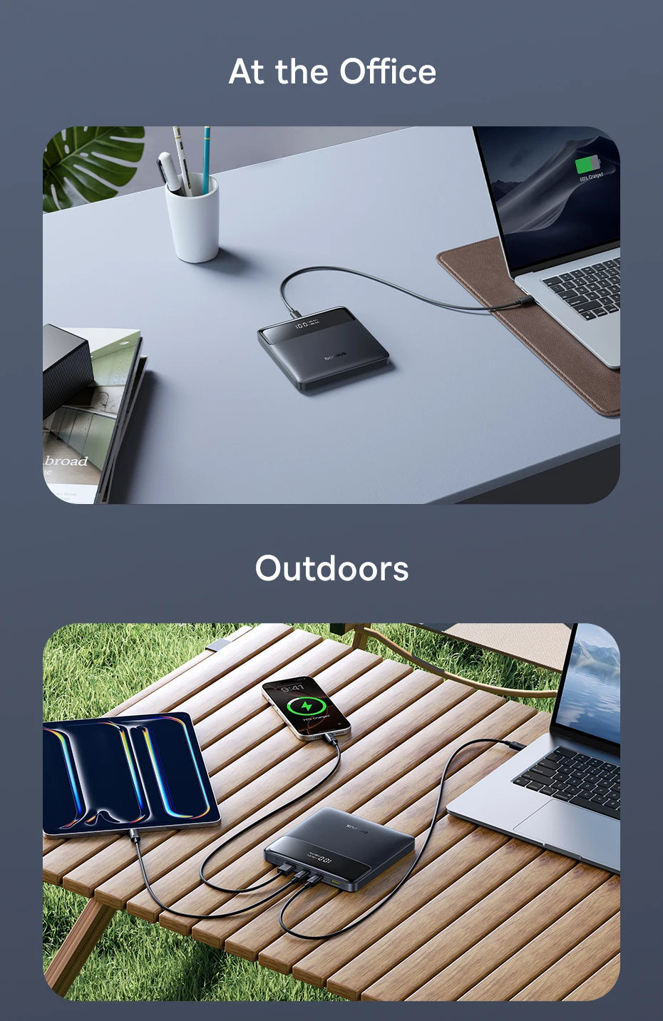 Oh!Teq® | Baseus 100W 20,000 mAh Laptop Power Bank (PD 3.0) Oh!Teq