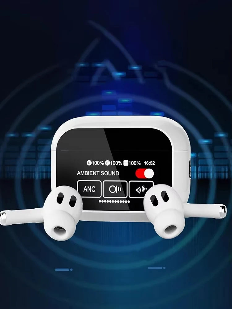Oh!Teq® | AI Translator Earbuds with Touchscreen Case Oh!Teq