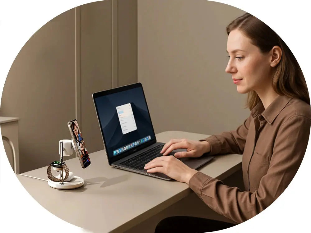 Oh!Teq® | Joyroom 15W Qi2 4-in-1 Mag Charger Oh!Teq