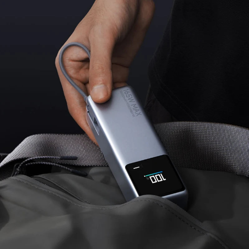 Oh!Teq® | Xiaomi Power Bank with Built-in Cable 10000mAh 165W Oh!Teq