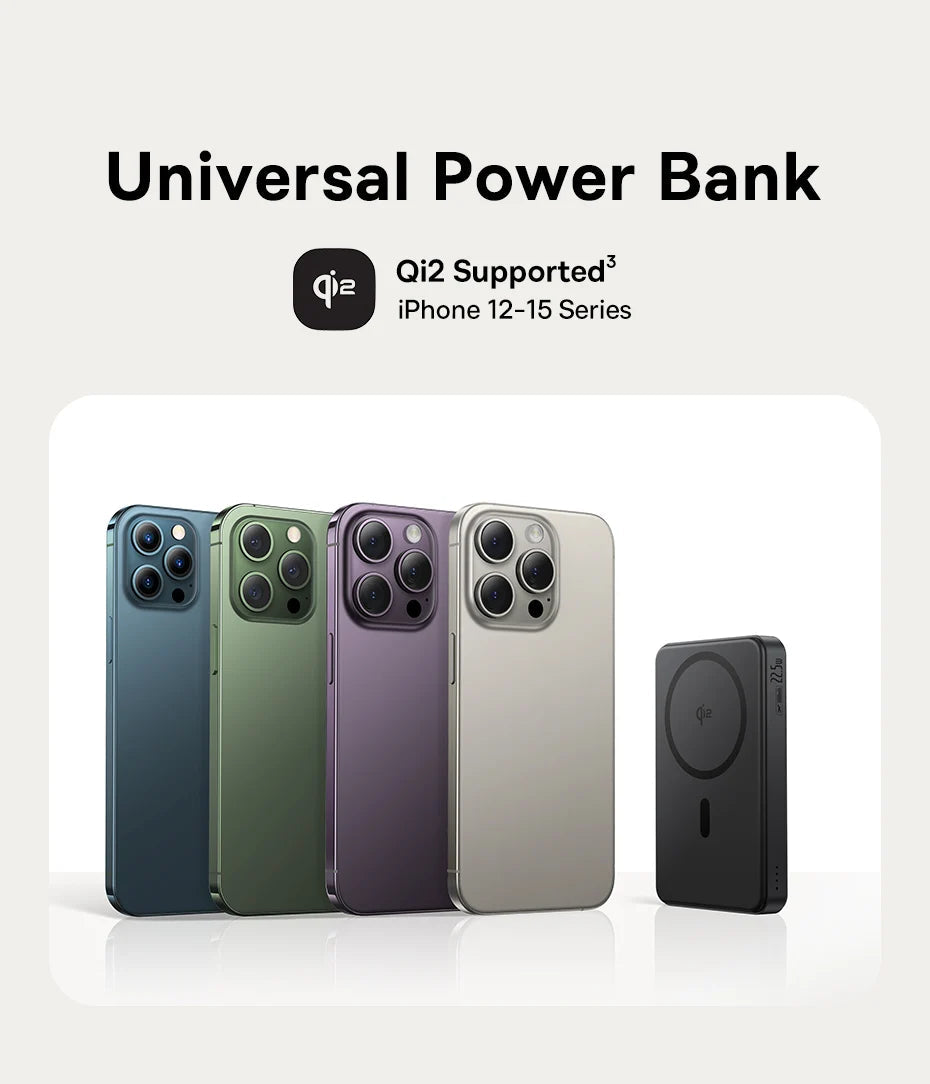 Oh!Teq® | Baseus Airpow II Qi2 Magnetic Power Bank (10,000 mAh) Oh!Teq