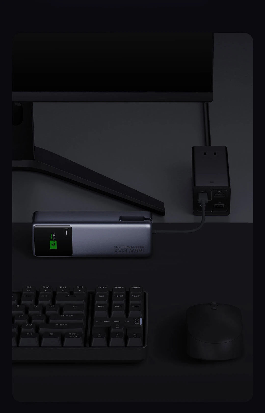 Oh!Teq® | Xiaomi Power Bank with Built-in Cable 10000mAh 165W Oh!Teq