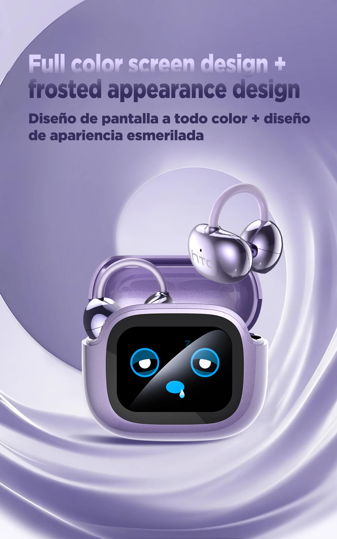 Oh!Teq® | HTC NE32 AI Translator Earbuds (Ear-Hook) Oh!Teq