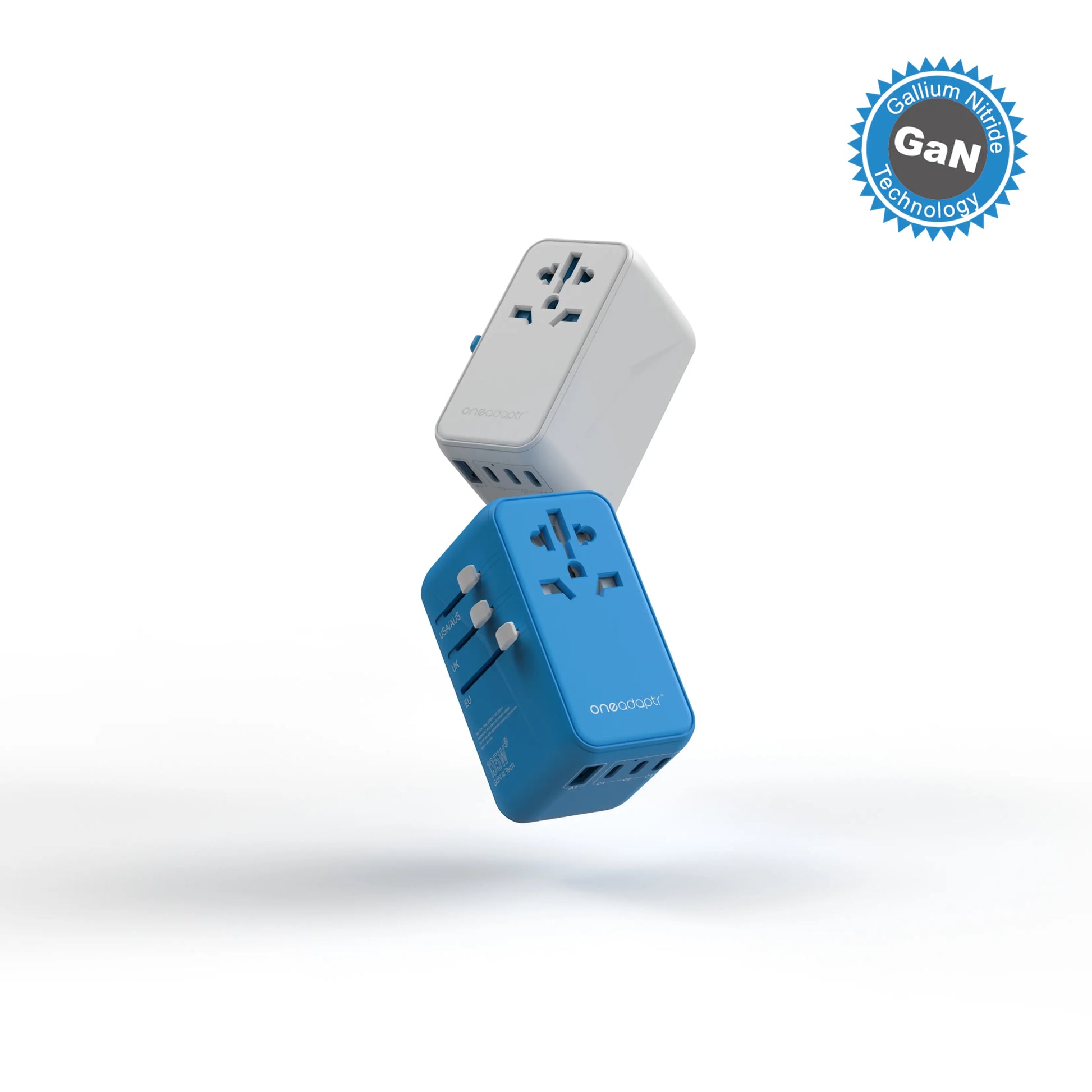 Oh!Teq® | OneWorld International Travel Adapter with GaN USB-C Charger OneAdaptr