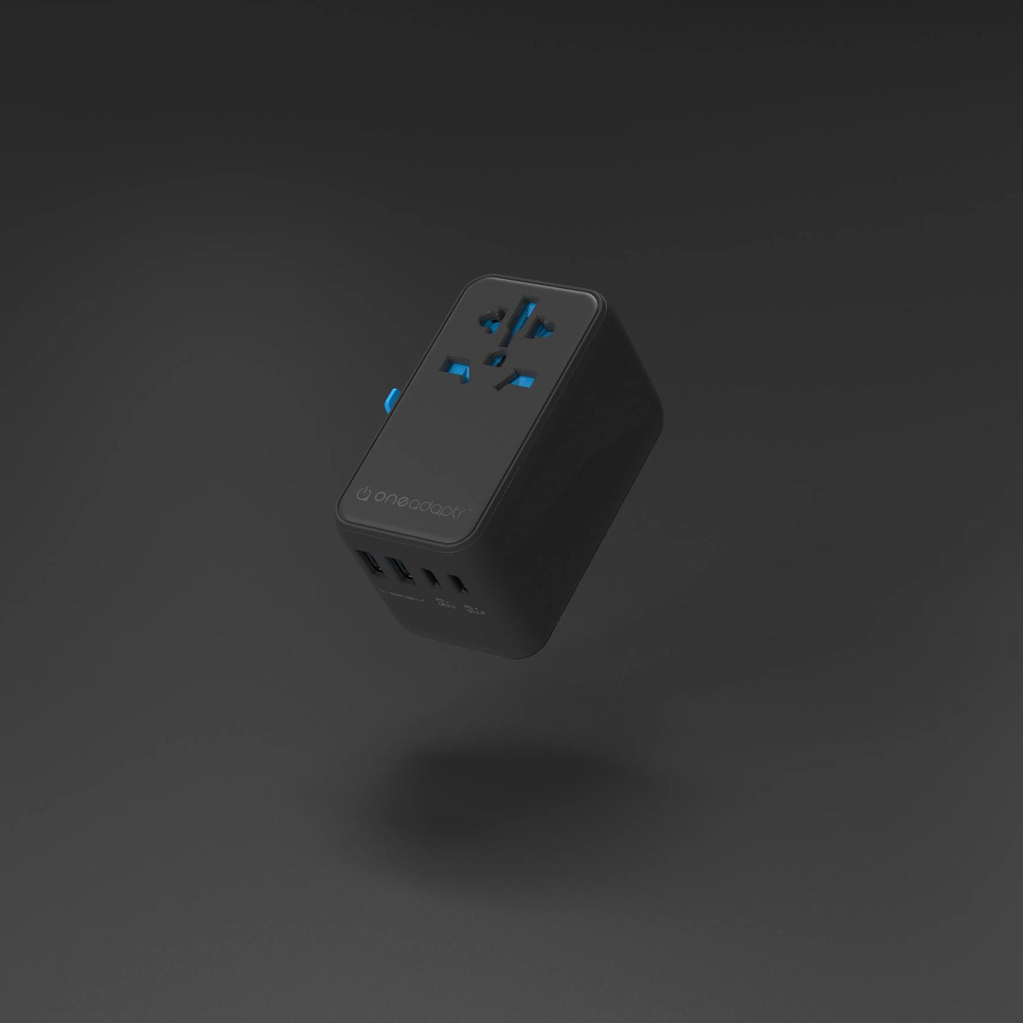 Oh!Teq® | OneWorld International Travel Adapter with GaN USB-C Charger OneAdaptr