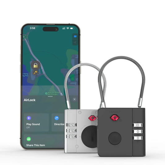 Oh!Teq® | AirLock - Smart Anti-Loss TSA Travel Lock OneAdaptr